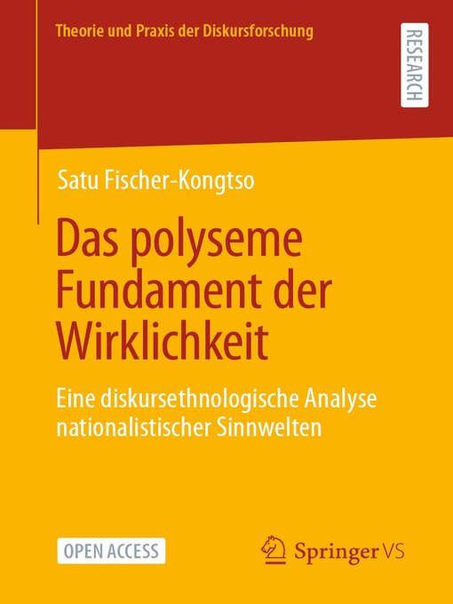 Title details for Das polyseme Fundament der Wirklichkeit by Satu Fischer-Kongtso - Available